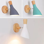 Scandinavian Macaron Horn Wall Lamp for Living Room, Bedroom, and Children's Room