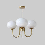 Glass Ball Chandelier Pendant Light for Living Dining Room