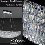 Gio Crystal Dining Room Light Fixture