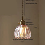Afralia™ Pink Flower Glass LED Pendant Light Fixture - Modern Nordic Hanging Lamp