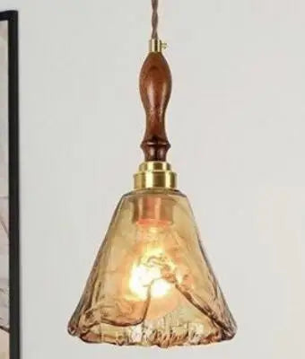 Glass Pendant Lights for Bedroom Dinning Living Room