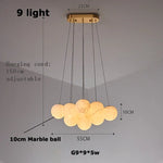 Pingpong G9 LED Chandelier Lighting for Living Room