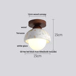 Wabi Sabi LED Ceiling Lights for Corridor, Stair, Restaurant, Terrazzo, Marble Stone & Wood