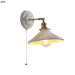 Ceramic LED Wall Lamps - Minimalist Modern Nordic Design for Living Room, Bedroom, Mirror