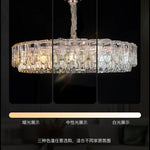 Crystal Ring Chandelier: 2024 Luxury Bedroom Dining Room Lighting