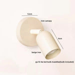 LED Wall Sconce Pull Chain Switch Cream Style Stair Light Fixture