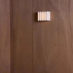 Japanese Cloth LED Wall Lamp for Hotel Living Room, Bedroom, Retro Wall Lights