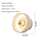 Menards Modern Marble Wall Lamp