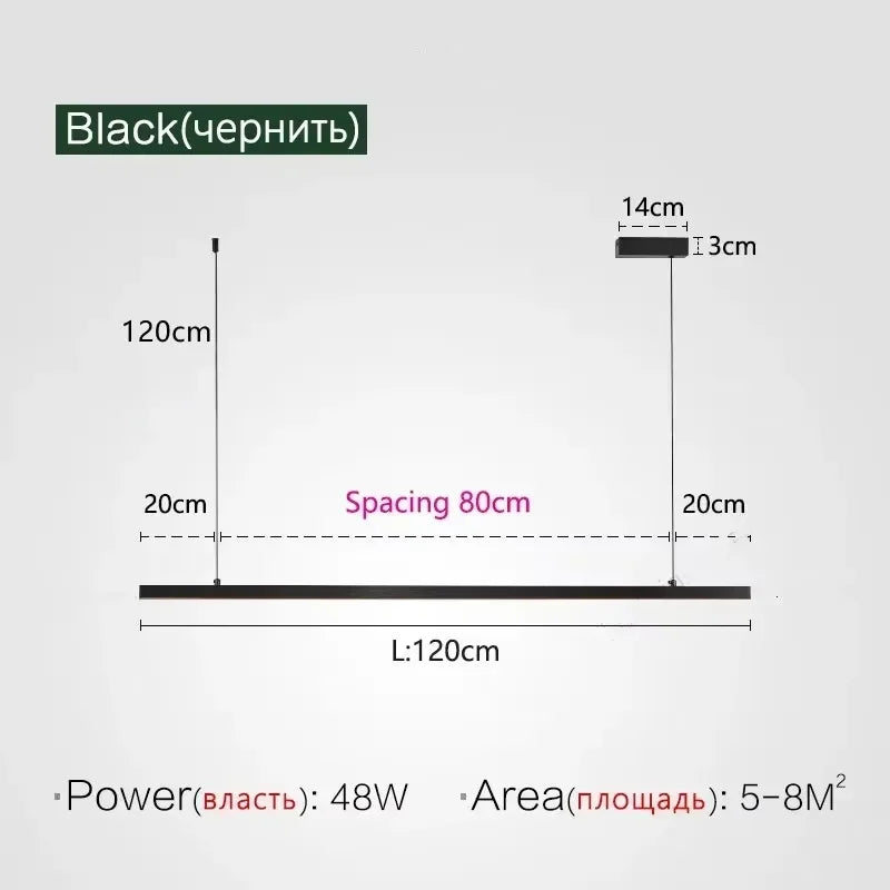 Nordic LED Pendant Lights for Kitchen Island Dining Chandelier - Minimalist Home Luminaires