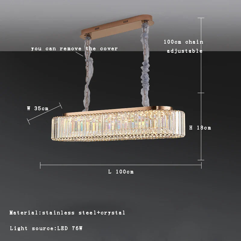 Gio Crystal Dining Room Chandelier