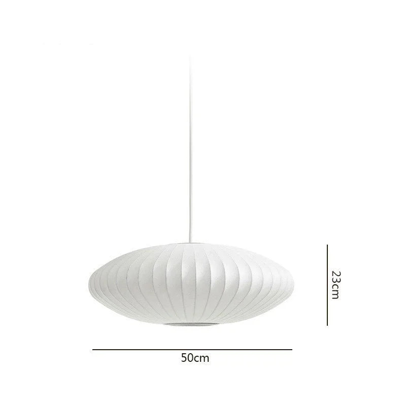 Bubble Silk Pendant Chandelier for Dining Living Room Kitchen Island & Bedroom