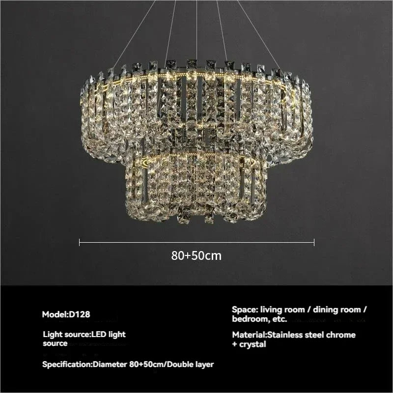 Bacci Crystal Beads Chandelier