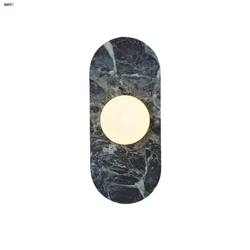 Modern LED Glass Wall Sconce Lamp for Study Cafe Restaurant Bedside