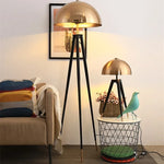 Mushroom Table Lights Floor Lamp Tripod for Living Room Bedroom