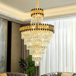 Crystal Chandelier for Duplex Villa Hotel Club Banquet Hall Engineering Lighting