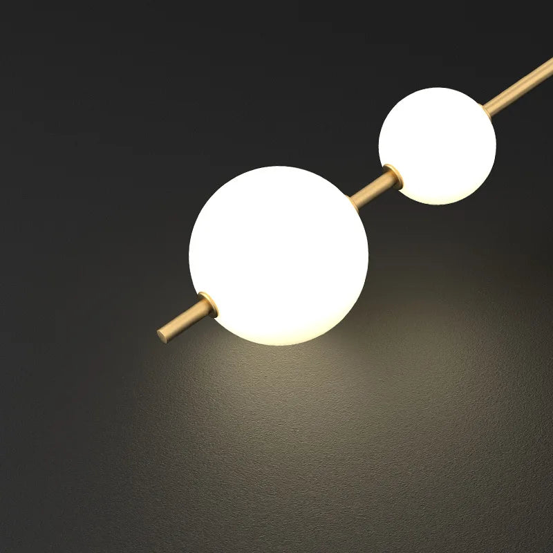 Vertical Globe Wall Sconce Light for Home Decor