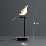 LED Bird Desk Lamp for Bedroom Living Room