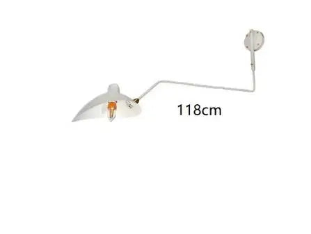 Black Serge Mouille Wall Lamp: Nordic Design, Creative Living Room Decor