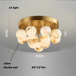 Pingpong G9 LED Chandelier Lighting for Living Room