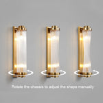 Crystal Wall Lamp: Modern LED Indoor Lighting for Luxury Living Room, Bedroom, and Aisle