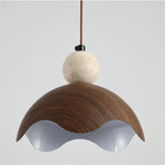 Yellow Travertine Iron Pendant Light - Wabi-Sabi Style Home Decoration Lighting