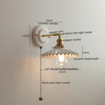 Modern Ceramic LED Wall Lamp for Home Decor