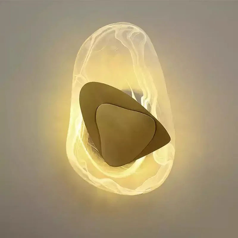 Luxury Irregular Graphic Wall Light by - Modern Bedroom Bedside Sconce