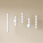 Glass Ball Chandelier Pendant Light for Living Bedroom