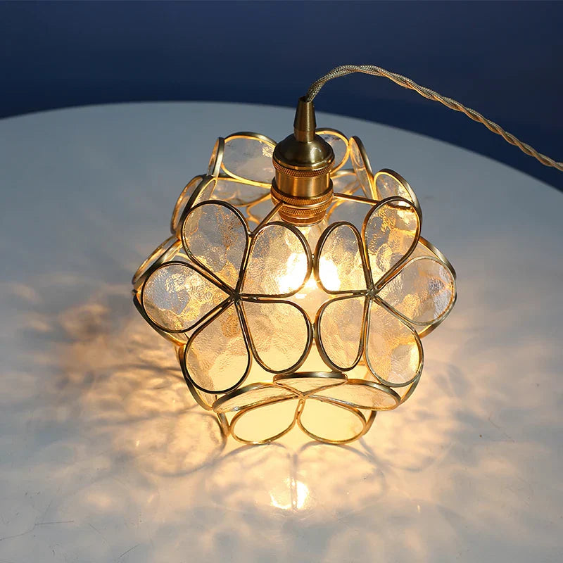 Flower Glass LED Pendant Lights - Modern Luxury Nordic Design