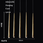 Retro Copper Gold Chandelier Pendant Light for Living Room Dining Bar