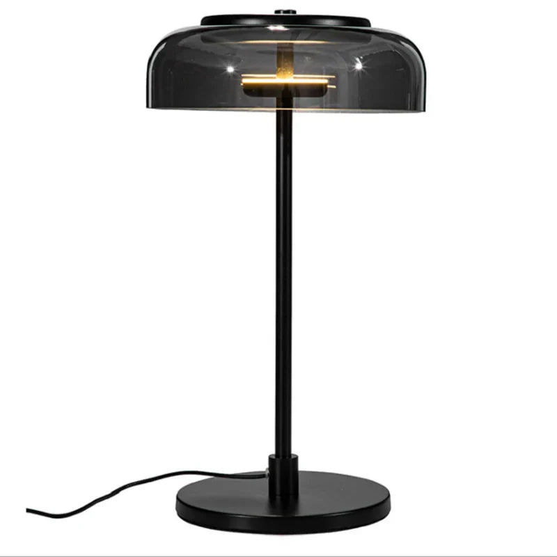 Nordic Designer Glass LED Table Lamp for Bedroom