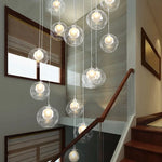 LED Chandelier: Modern Lighting for Living, Dining, and Staircase Areas