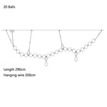 Glass Ball Pendant Chandelier: Nordic Luxury Ceiling Light