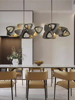LED Crystal Chandelier - Modern Designer Indoor Lighting for Living and Dining Room