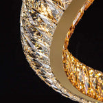 Bacci Crystal Modern Ceiling Light Fixture