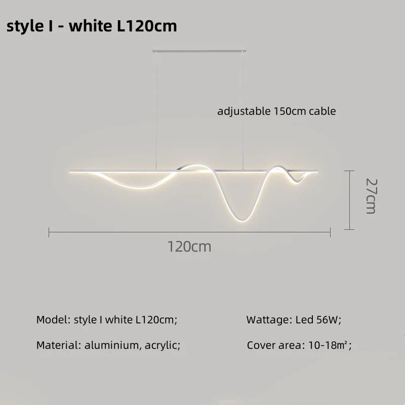 Afralia™ Minimalistic LED Pendant Light for Modern Dining Room Elegance