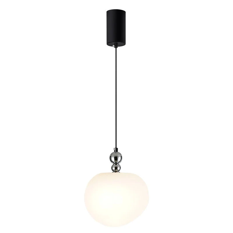 Nordic Chrome Globe Pendant Lights - Modern LED Indoor Light