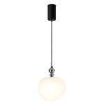 Nordic Chrome Globe Pendant Lights - Modern LED Indoor Light
