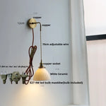 Clear Glass LED Wall Lamp Modern Crystal Home Decor Nordic Design