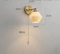 LED Wall Lamp with Knob Switch, 4W Home Lighting