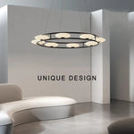 Luxury Aluminum Glass Pendant Light 2025 for Dining Room & Bar Decor.
