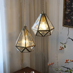 Afralia™ Glass LED Pendant Light: Modern Nordic Hang Lamp for Dining Room & Balcony