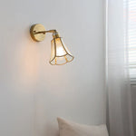 Glass Wall Light Sconce Modern Nordic Bedside Lamp Aisle Hallway Balcony Lighting