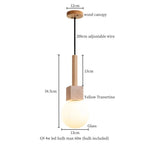 White Glass Ball LED Pendant Lights Nordic Modern Hanging Lamp