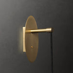 Crystal LED Wall Light: Elegant Copper Lighting for Bedroom, Living Room, Staircase