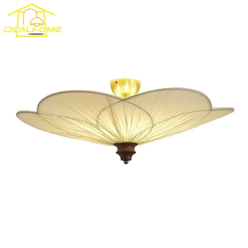 Plum Blossom LED Solid Wood Ceiling Lamp for Bedroom Living Room
