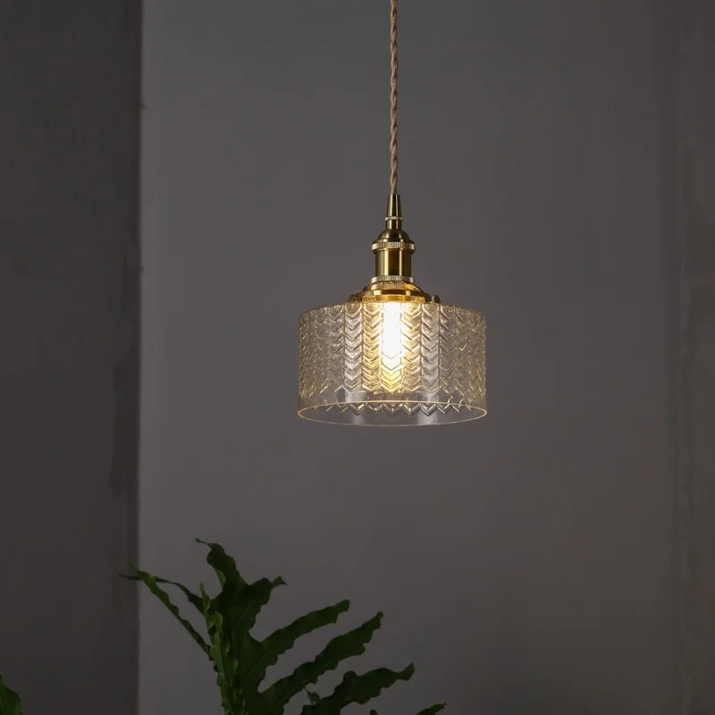 Afralia™ Minimalist Nordic Glass LED Pendant Lamp for Home and Kitchen