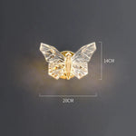 Butterfly Wall Lamp - Modern Luxury Design for Bedroom Decor
