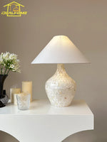 Shell Desk Lights LED Modern Light Fixtures for Living Room Bedroom Study