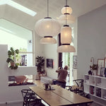 Rice Paper Pendant Chandelier for Living Room, Dining Room, Kitchen